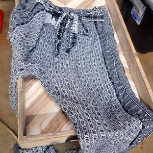 Cynthia Rowley relaxed fit tie pants